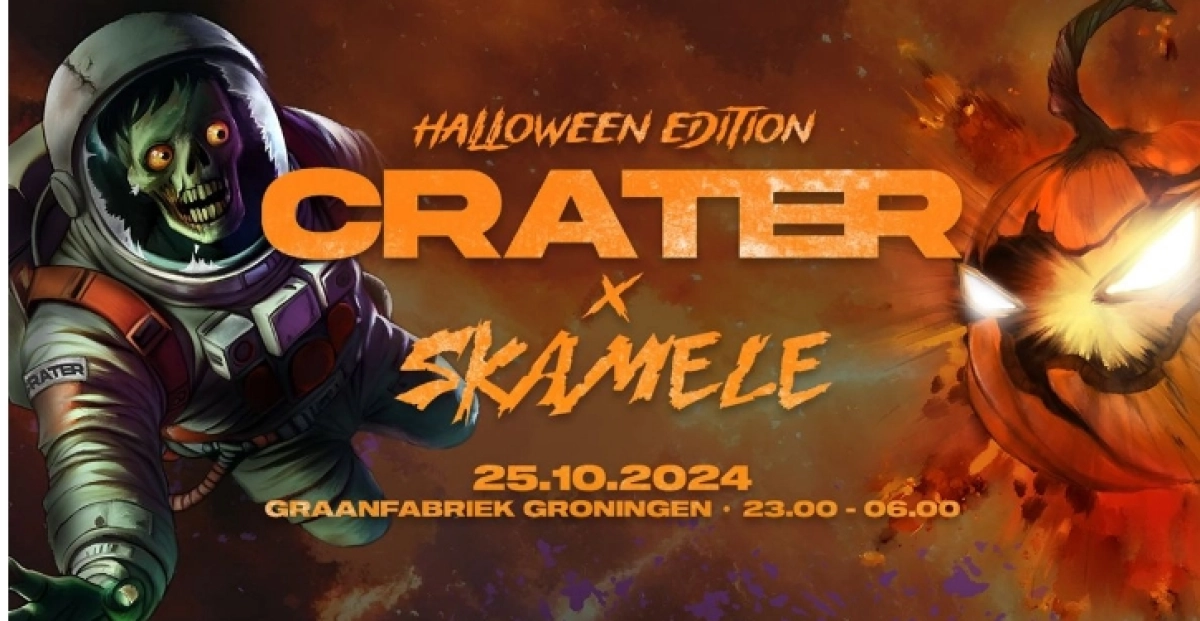 Crater X Skamele 180.3 Halloween with Prolix, Disphonia, Kaira & More